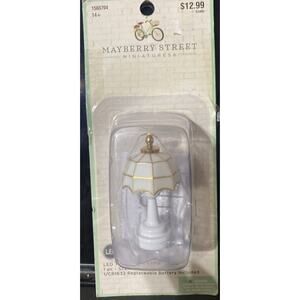 DOLLHOUSE MINIATURE TIFFANY TABLE LAMP HOUSEWORKS NEW IN PACKAGE